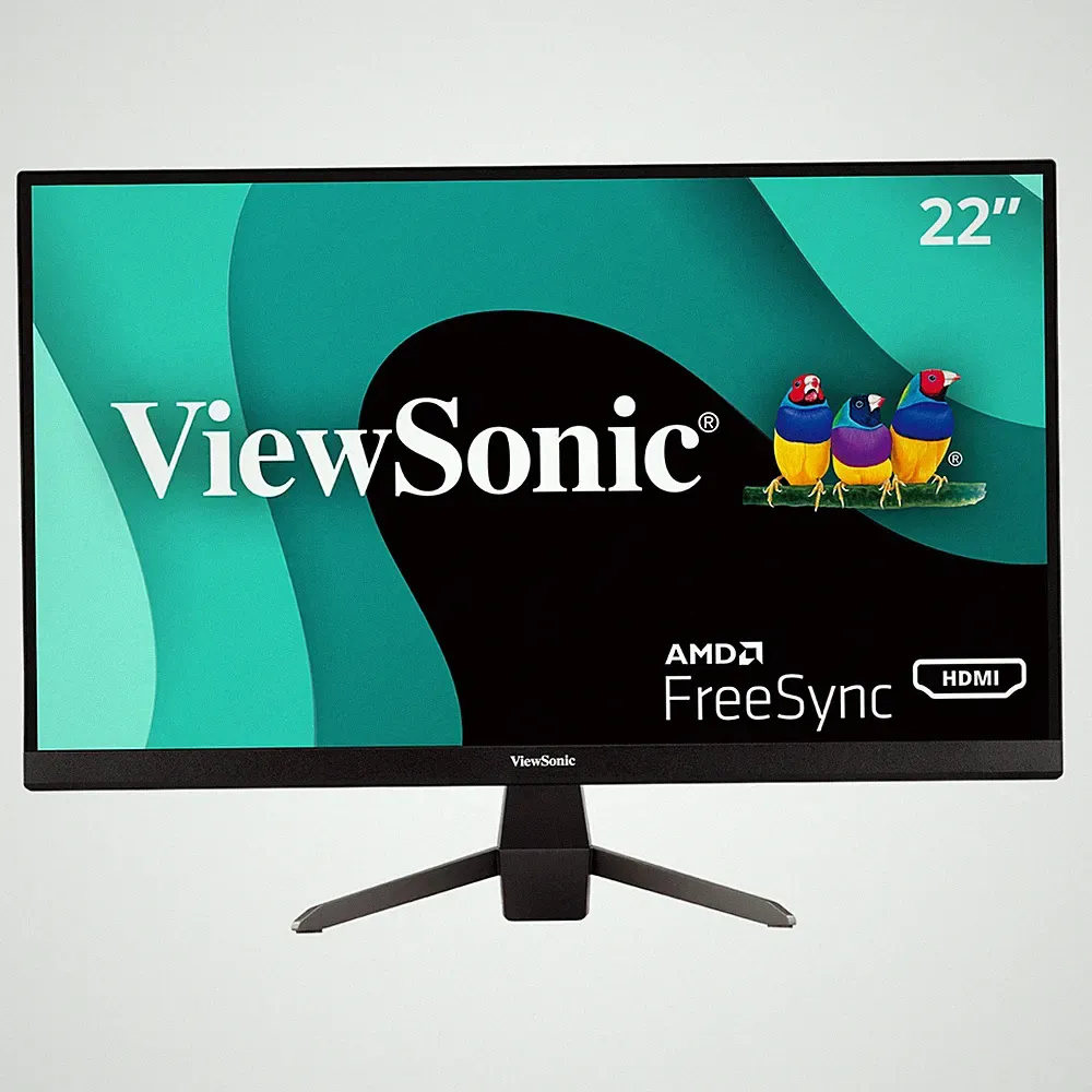 ViewSonic 1080p Gaming Monitor VX2267-MHD 22" with 100Hz, 1ms, FreeSync, HDMI