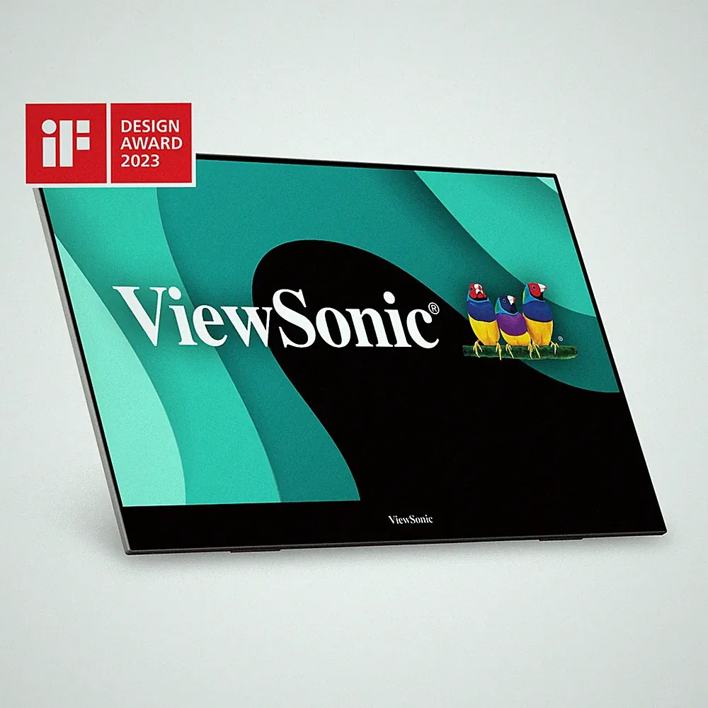 ViewSonic 15.6" UHD Portable OLED Monitor VX1655-4K-OLED Built in Stand and