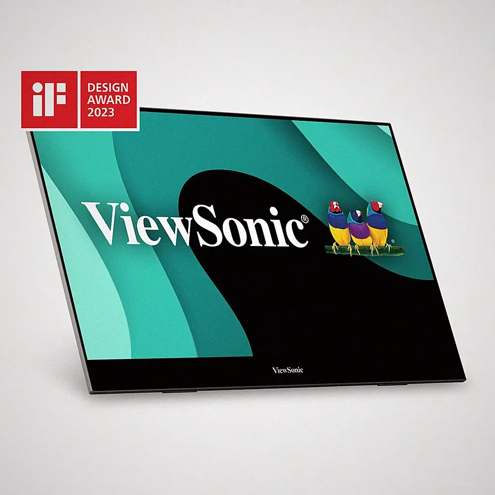 ViewSonic 15.6" UHD Portable OLED Monitor VX1655-4K-OLED Built in Stand and