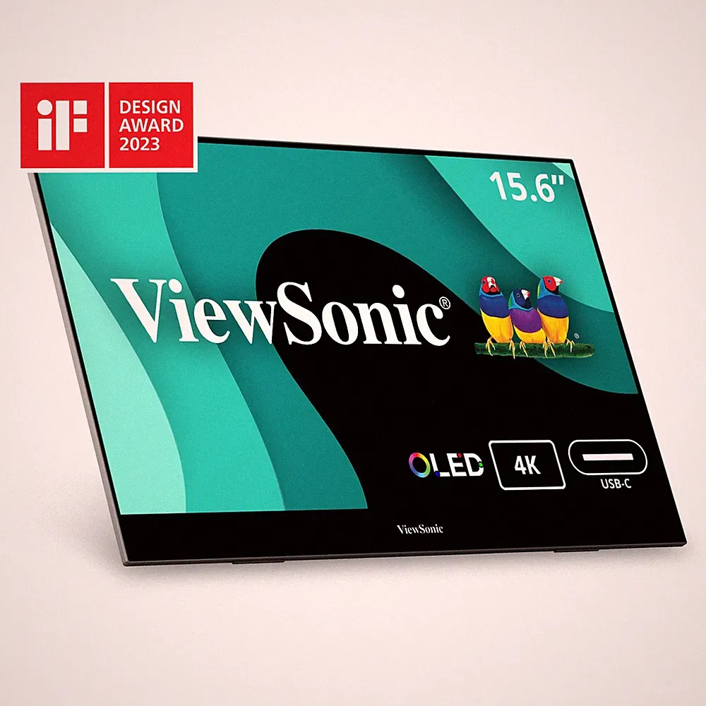 ViewSonic 15.6" UHD Portable OLED Monitor VX1655-4K-OLED (CR)