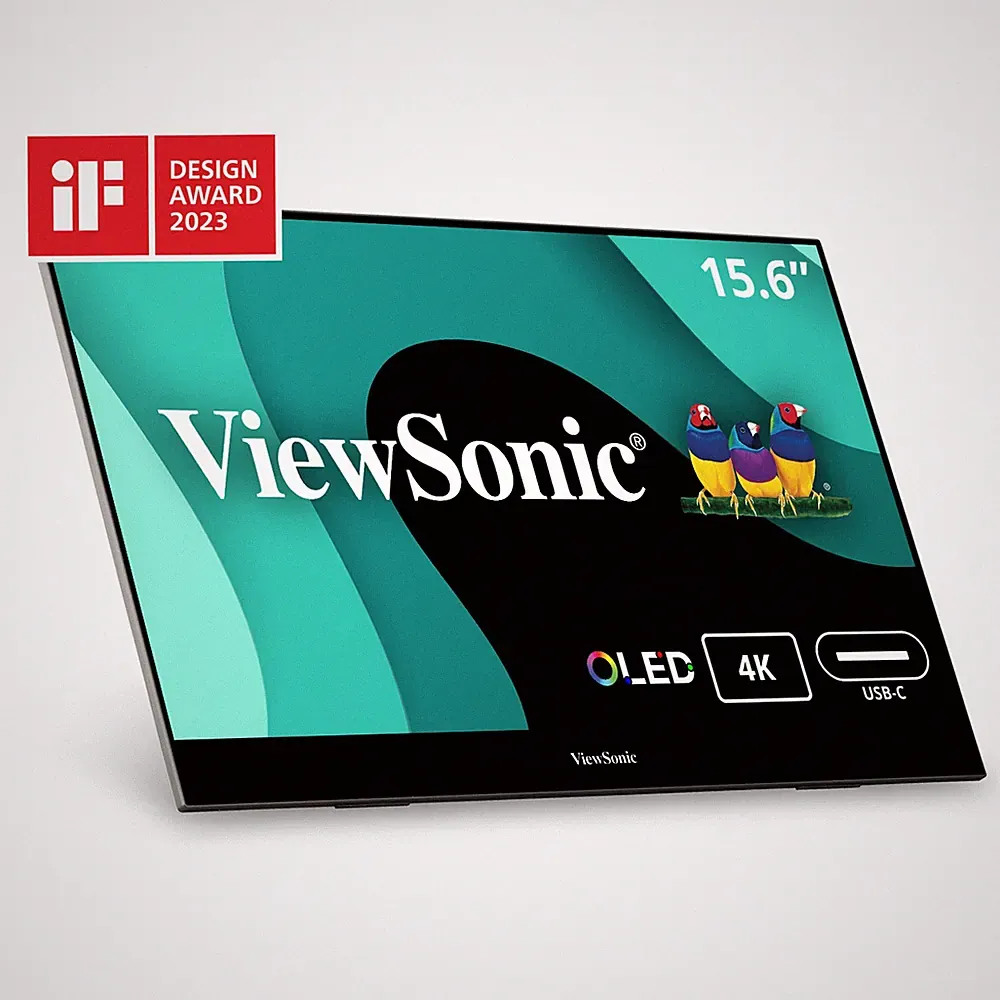ViewSonic 15.6" UHD Portable OLED Monitor VX1655-4K-OLED (CR)