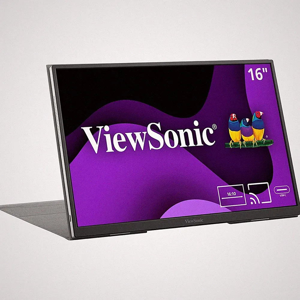 ViewSonic 16" 1200p Portable IPS Monitor with Built-In Battery, Wireless Casting
