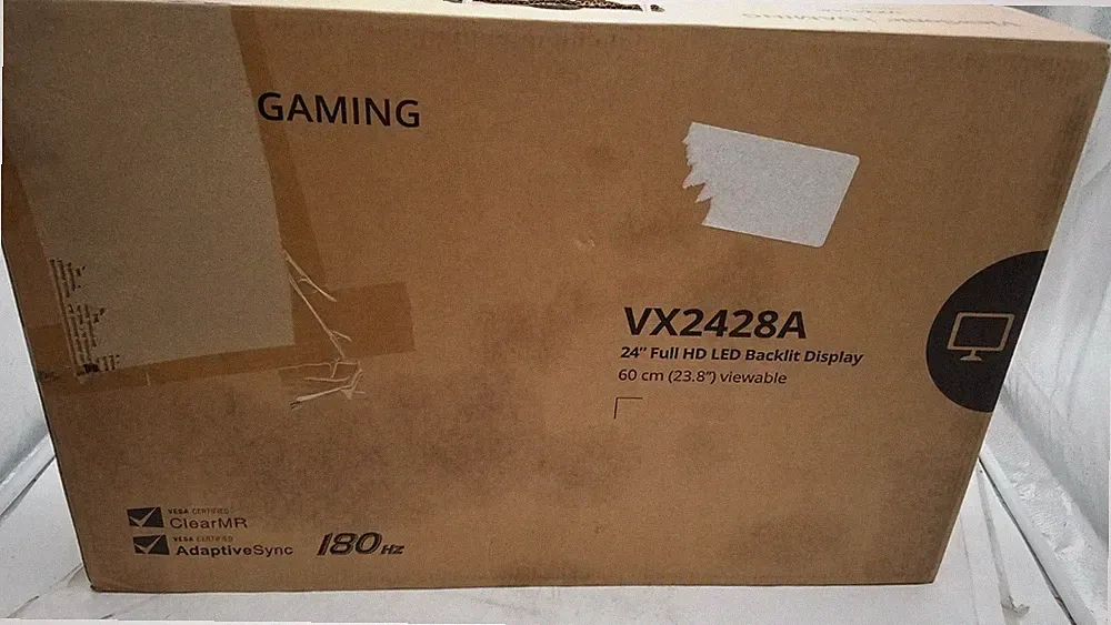 ViewSonic 180Hz IPS Gaming Monitor VX2428A 24" FHD 0.5ms with FreeSync