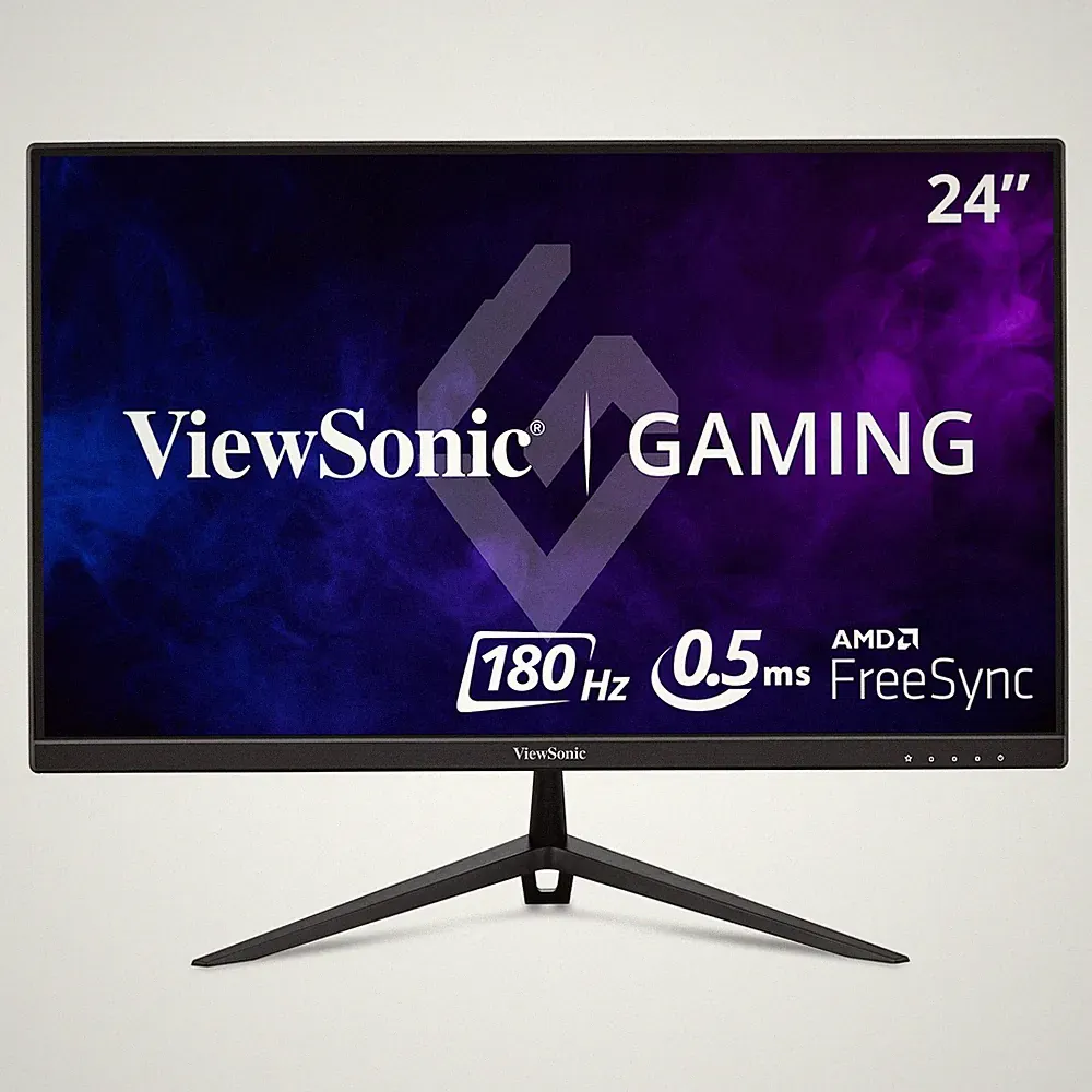ViewSonic 180Hz IPS Gaming Monitor VX2428A 24" FHD 0.5ms with FreeSync (CR)