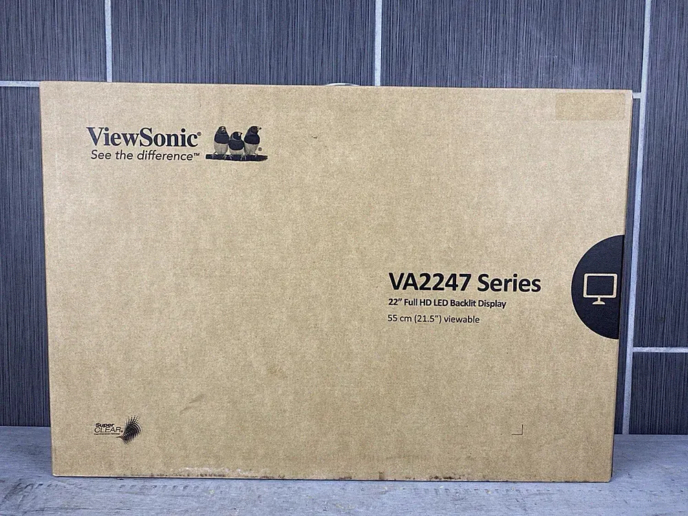 ViewSonic 22" 1080p 100Hz Monitor with FreeSync, HDMI and VGA (VA2247-MH)