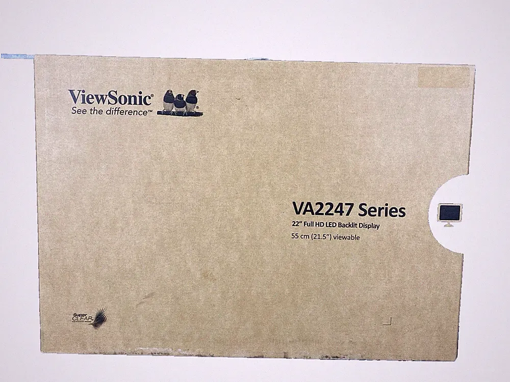 ViewSonic 22" 1080p 100Hz Monitor with FreeSync, HDMI and VGA (VA2247-MH)