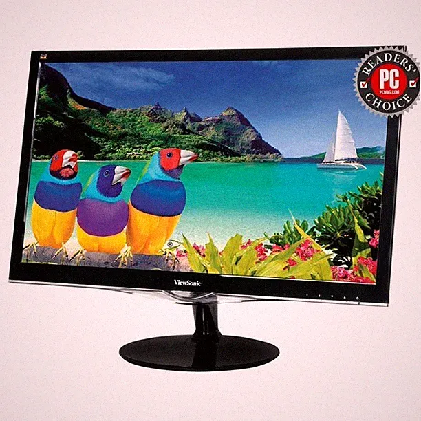ViewSonic 24" Full HD 1080P Gaming Monitor HDMI DVI VGA with cables