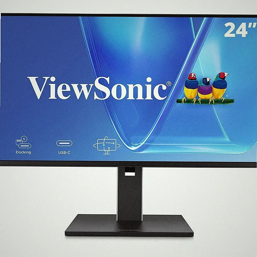 ViewSonic 24? Full HD USB-C Docking Monitor with USB-C Daisy-Chain VG2458