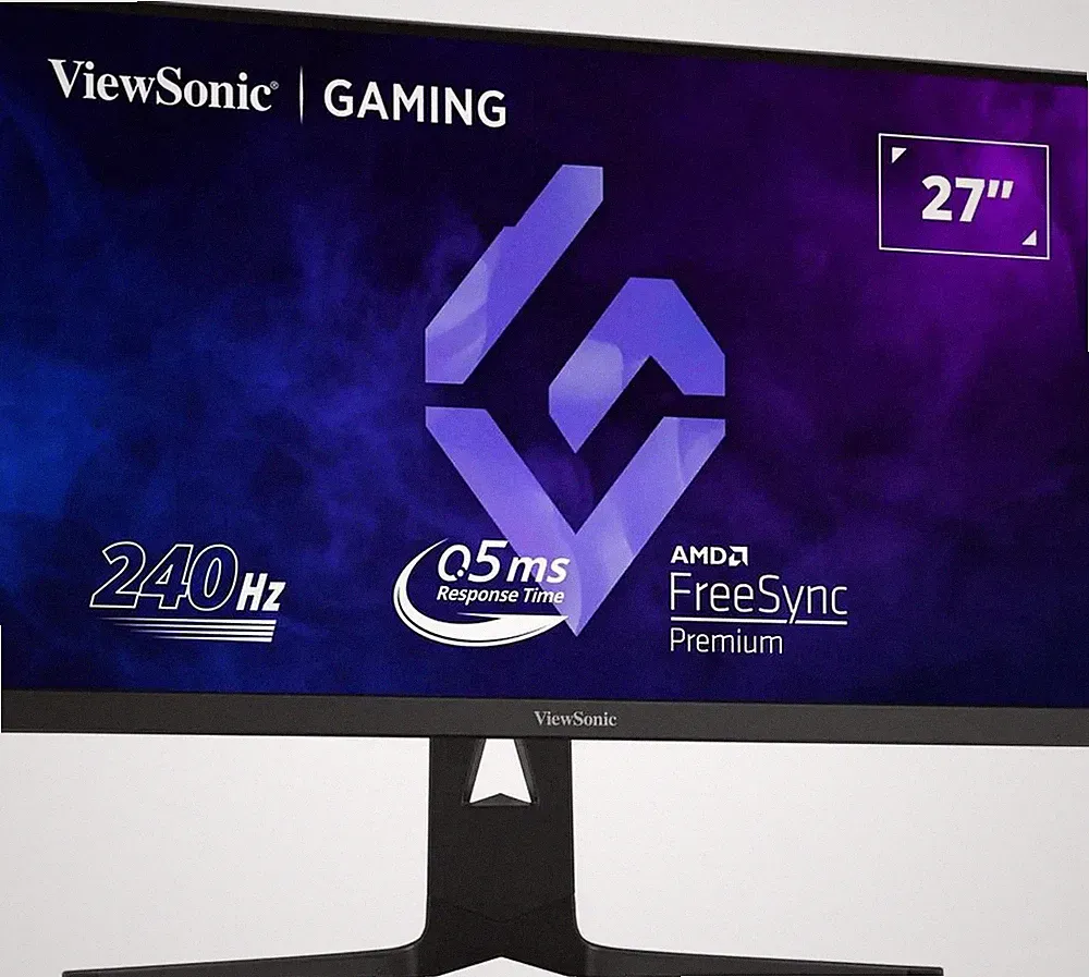 ViewSonic 27 Inch 1440p IPS Gaming Monitor with 240Hz, 0.5ms FreeSync XG2736-2K