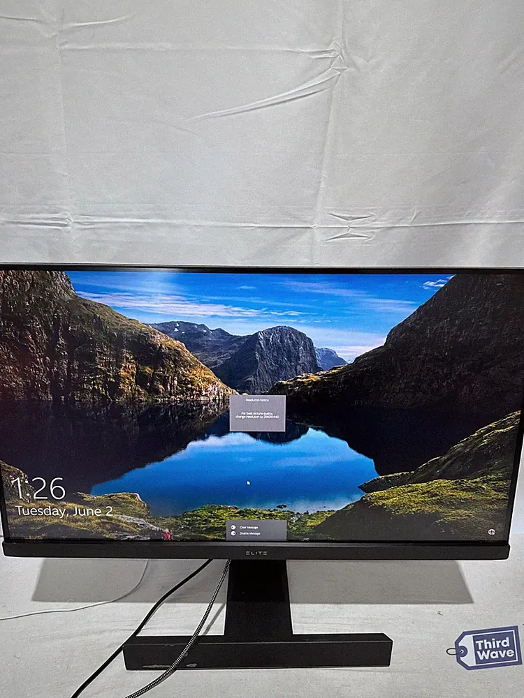 ViewSonic ELITE XG320Q 32in 4K UHD IPS Monitor HDR 600 FreeSync HDMI DP USB