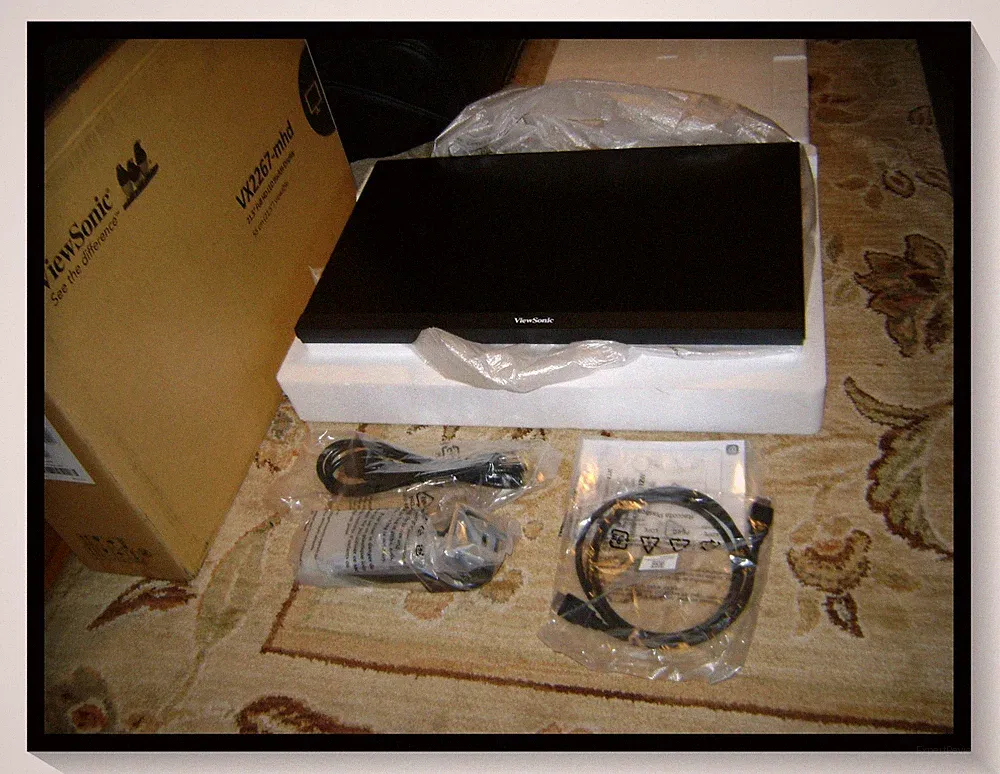 VIEWSONIC MONITOR 2 MONTHS NEW ( SEALED ) VX2267MHD GAMING LED 100HZ / 1MS $55NR