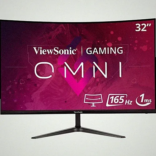 ViewSonic OMNI VX3218-PC-MHD 32 Inch Curved 1080p 1ms 165Hz Gaming Monitor with