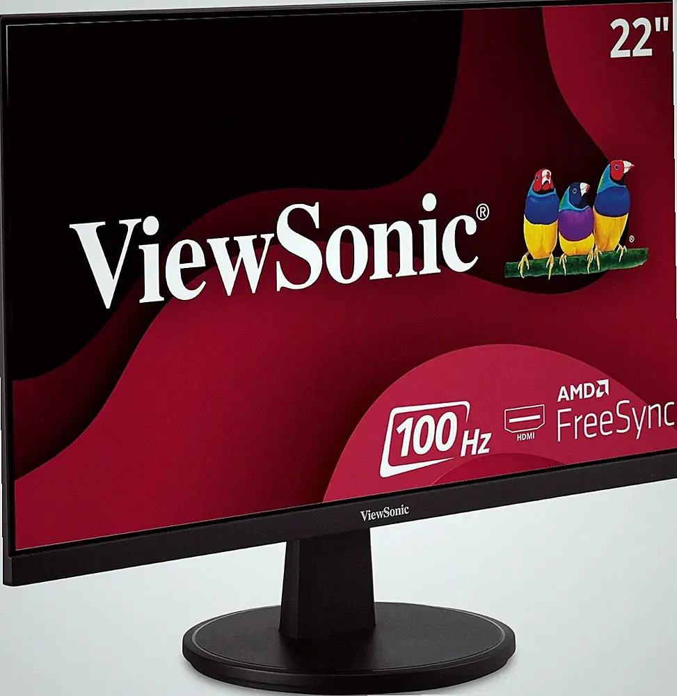 ViewSonic VA2247-MH 22" Widescreen MVA LED Monitor - 1080p 100Hz Refresh Rate