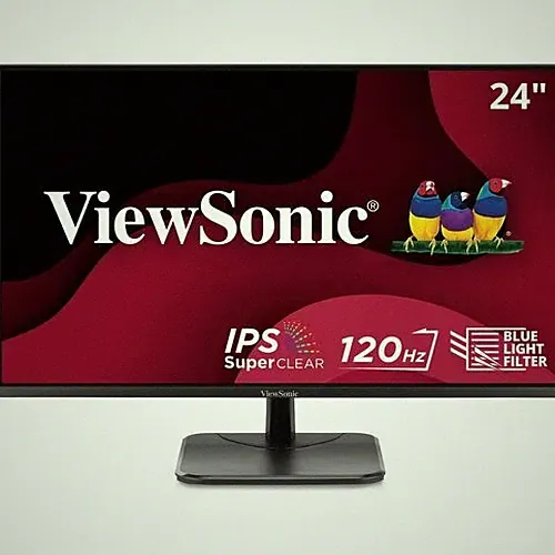 ViewSonic VA2456A-MHD 24 Inch IPS 1080p Monitor with 120Hz, Eye Care, HDMI, Disp