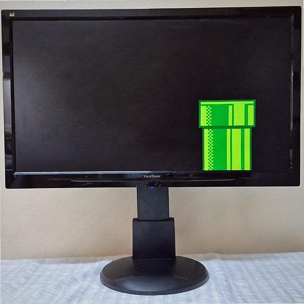 ViewSonic VA2746M-LED 27" Full HD 1080p LED Monitor DVI VGA Height Stand Cables
