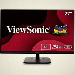 ViewSonic VA2756-4K-MHD 27" 4K UHD IPS 75Hz HDMI DP 400 Nits