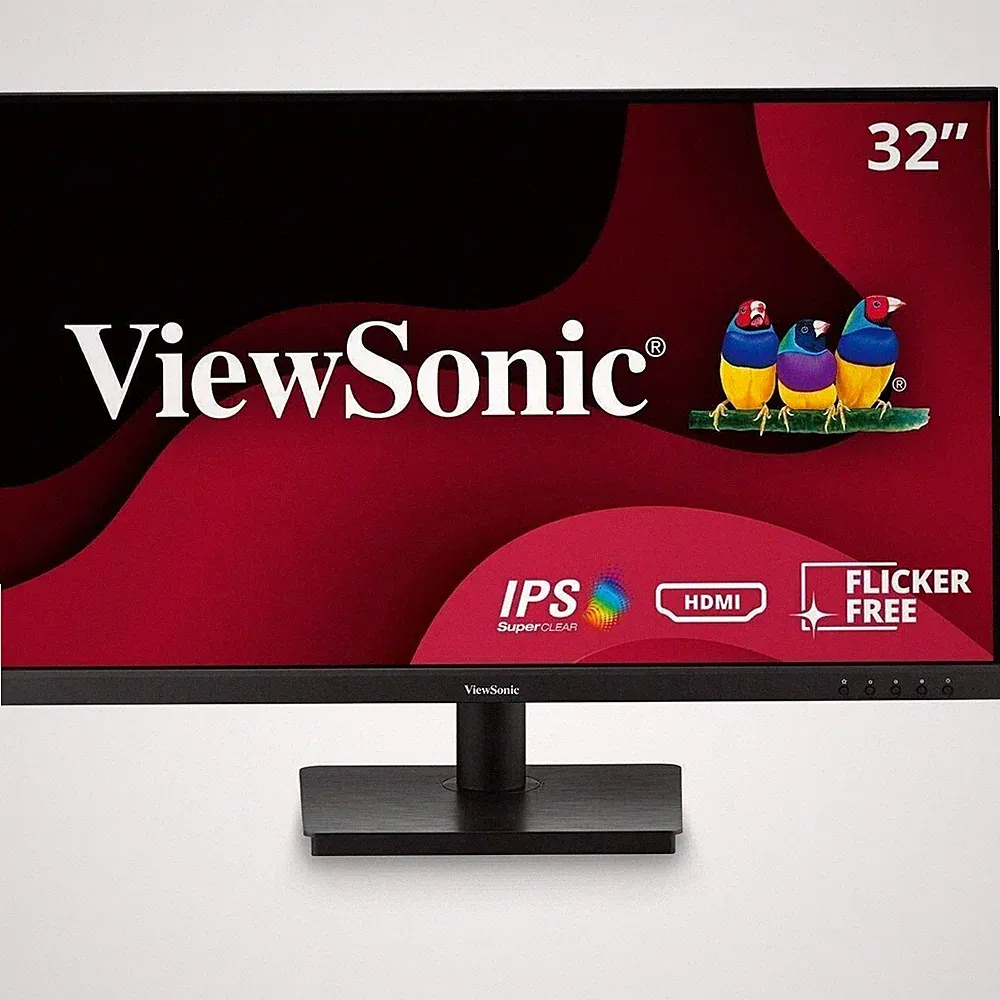 Viewsonic VA3209M 32" 1080p FHD ThinBezel LED Monitor HDI- VGA Speaker VESA Stan