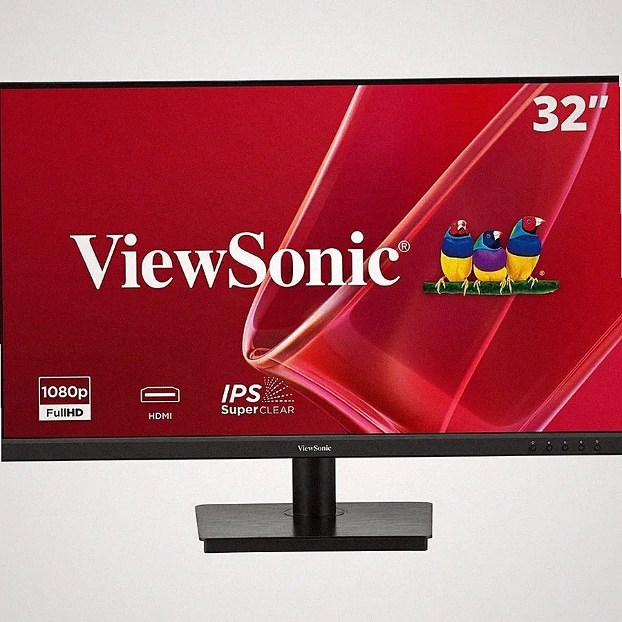 ViewSonic VA3209M 32 Inch 1080p Monitor, IPS Display with Thin Bezels for