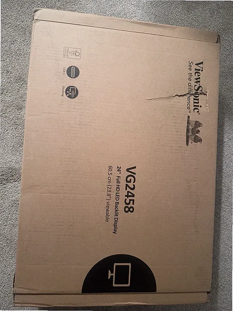 Viewsonic VG2458 Monitor 24”
