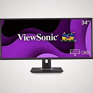 ViewSonic VG3456CA 34" 21:9 UWQHD Curved Monitor 100Hz USB-C Dock