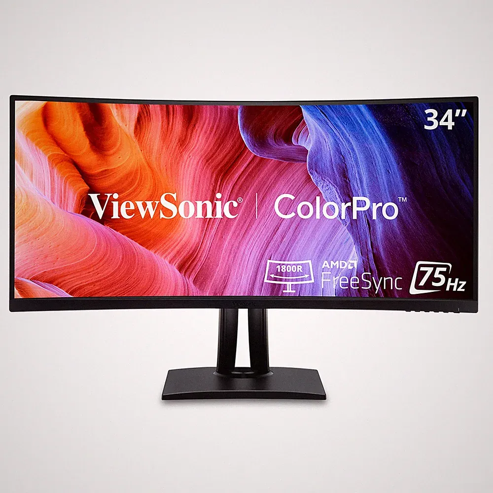 ViewSonic VP3456A 34" UWQHD Curved Monitor (CR)