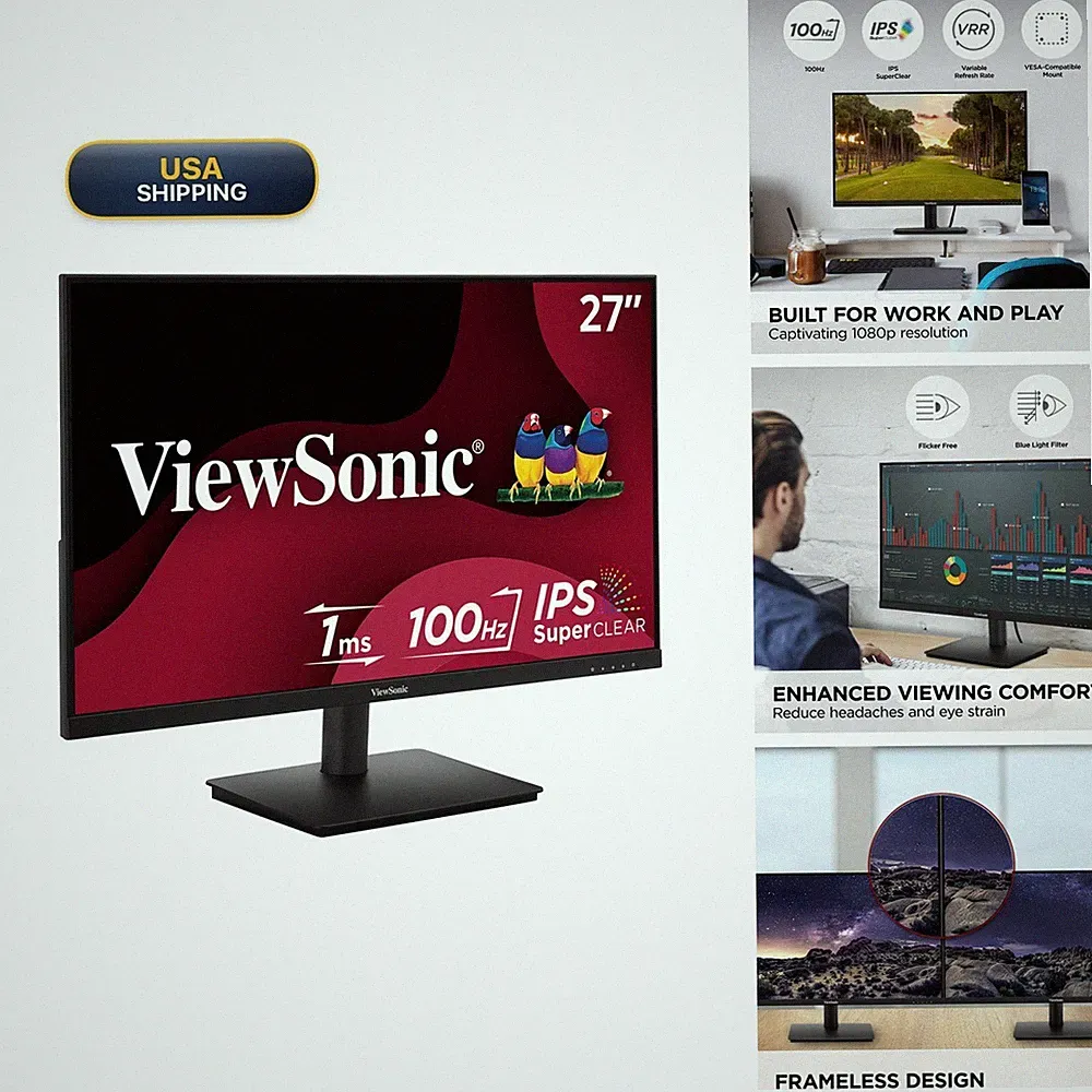 ViewSonic VS2747-H 27" 1080p IPS 100Hz Monitor