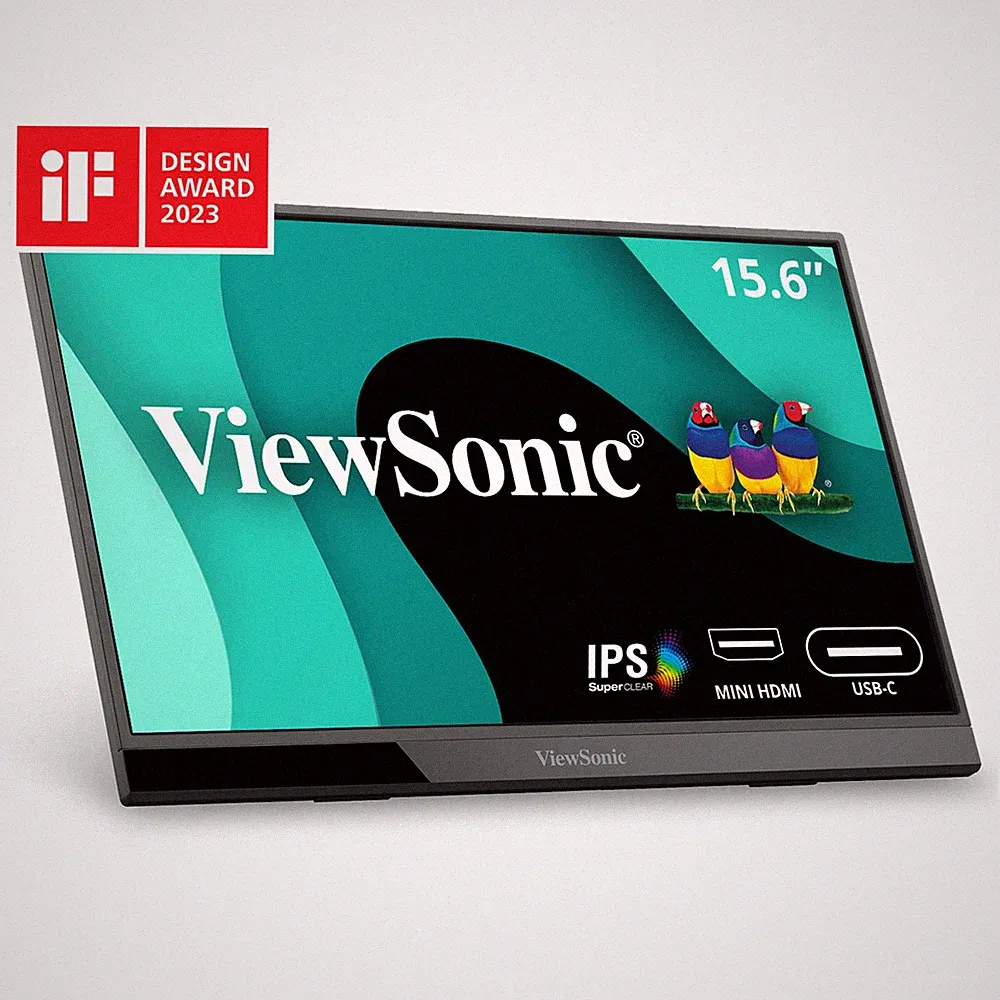 ViewSonic VX1655 15.6 Inch 1080p FHD Portable LED IPS Monitor (CR)