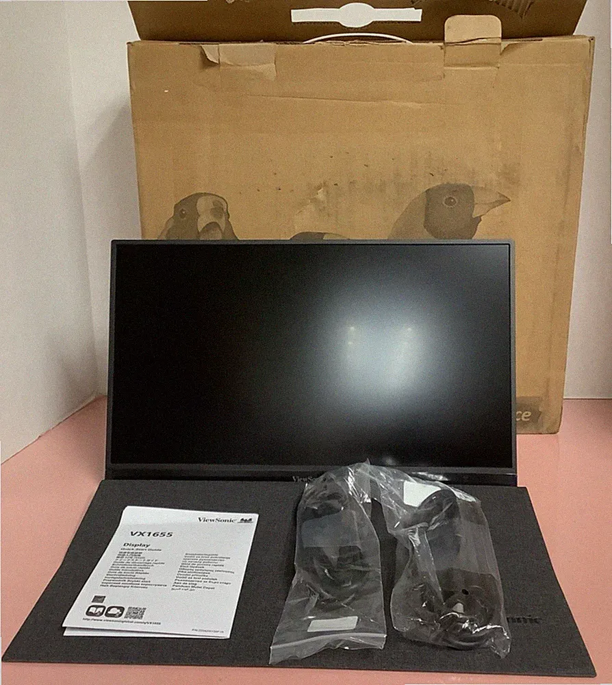 ViewSonic VX1655 15.6 Inch 1080p FHD Portable LED IPS Monitor
