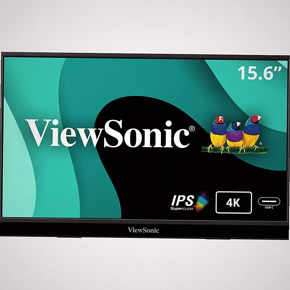 ViewSonic VX1655-4K-S 15.6" 4K UHD Portable IPS Monitor - Certified Refurbished