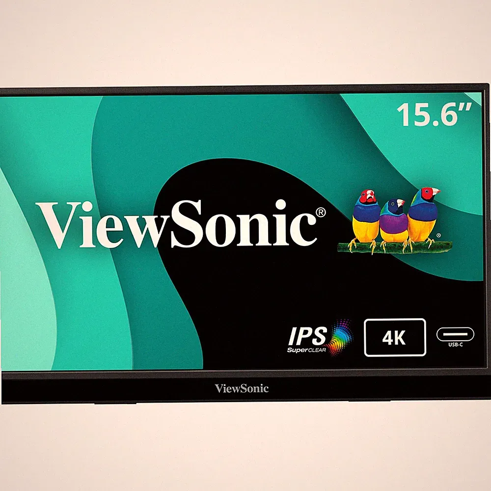 ViewSonic VX1655-4K-S 15.6" 4K UHD Portable IPS Monitor - Certified Refurbished