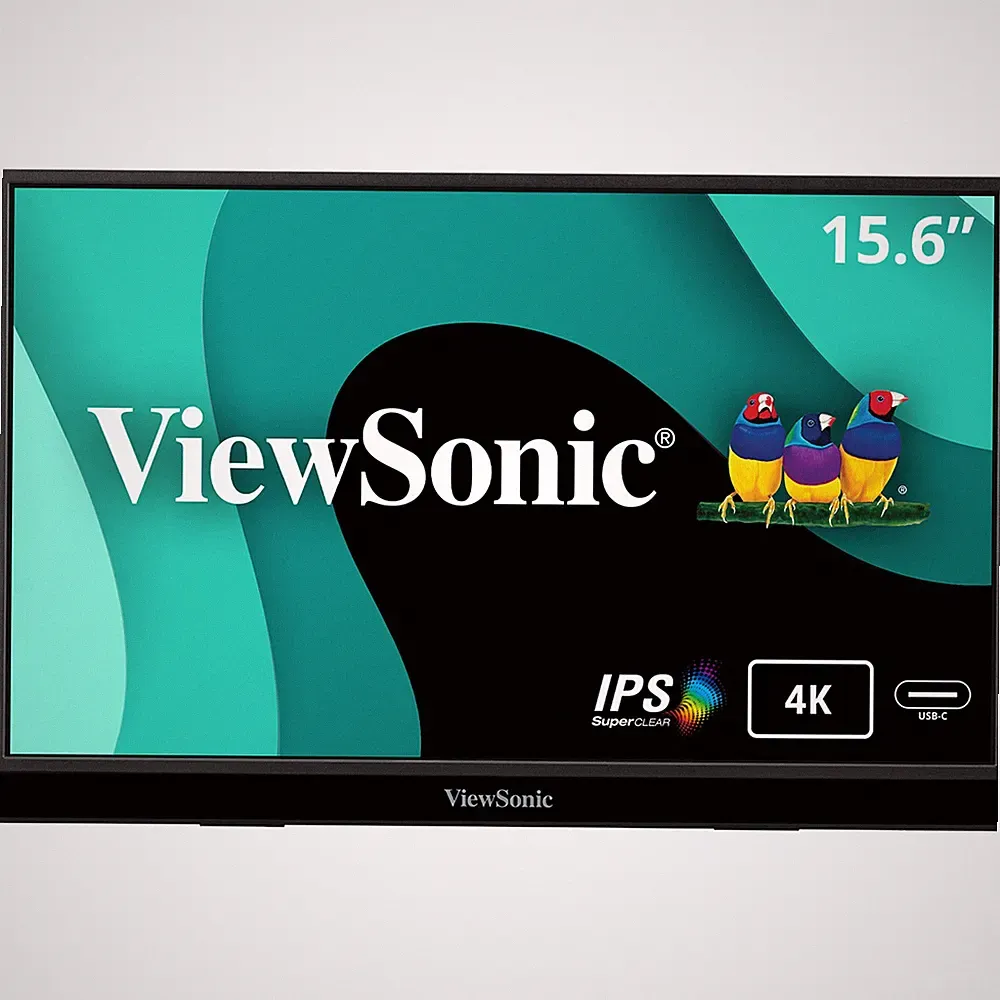 ViewSonic VX1655-4K-S 15.6" 4K UHD Portable IPS Monitor - Certified Refurbished