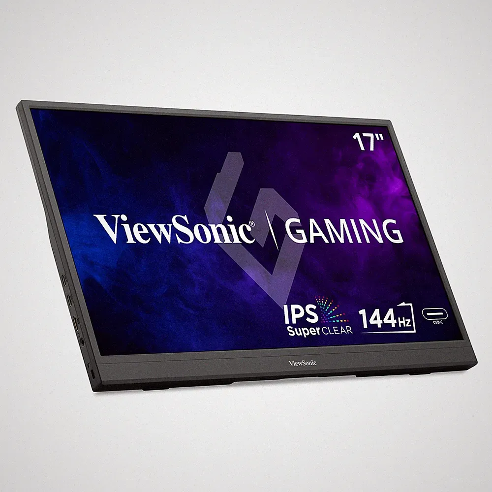 ViewSonic VX1754 17" 1080p IPS Portable Gaming Monitor with 144Hz, AMD FreeSync