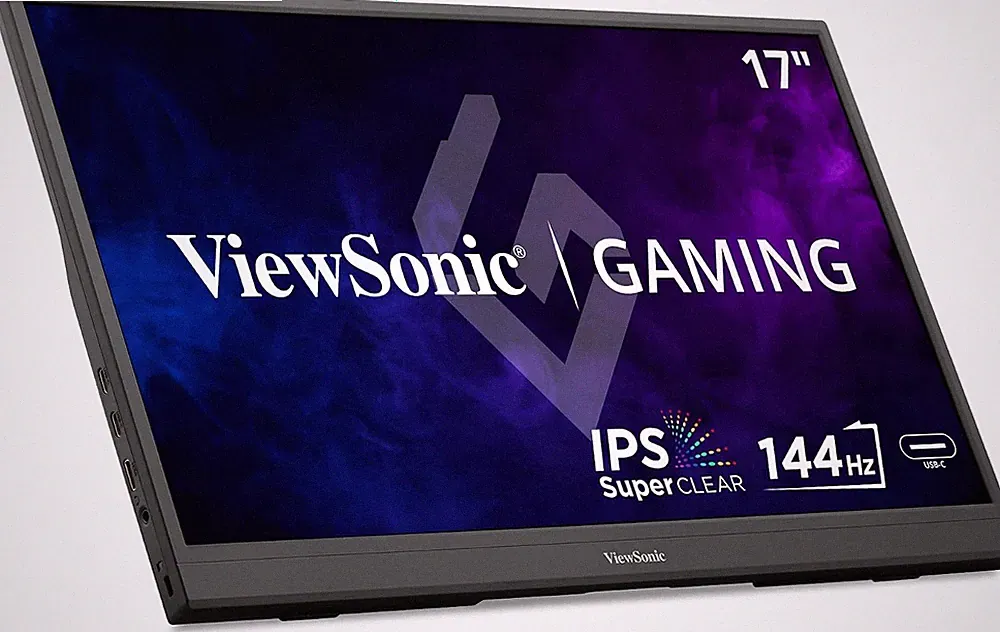 ViewSonic VX1754 17 Inch 1080p IPS Portable Gaming Monitor-Certified Refurbished