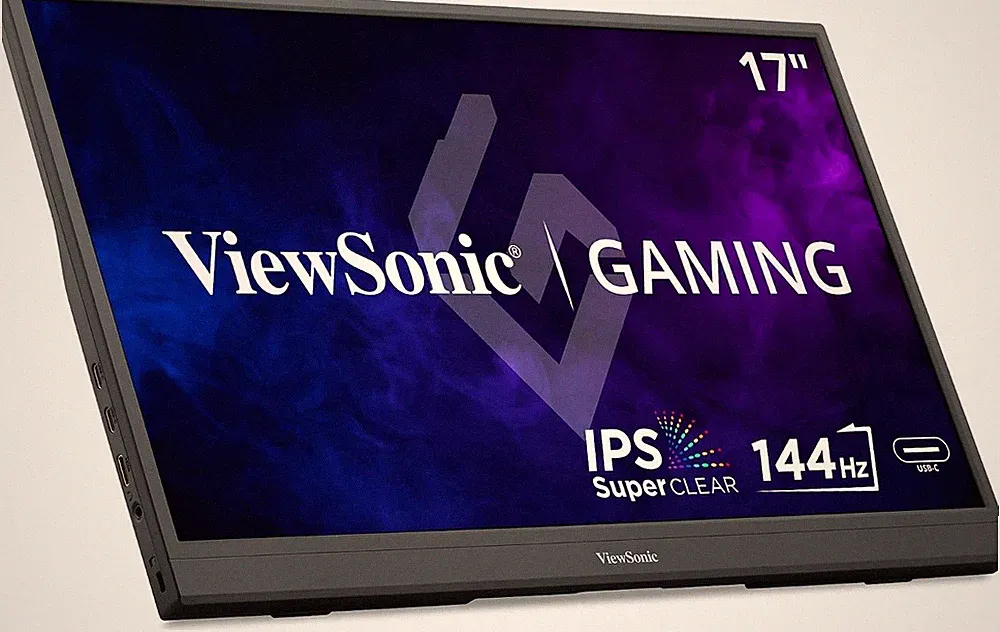 ViewSonic VX1754 17 Inch 1080p IPS Portable Gaming Monitor-Certified Refurbished
