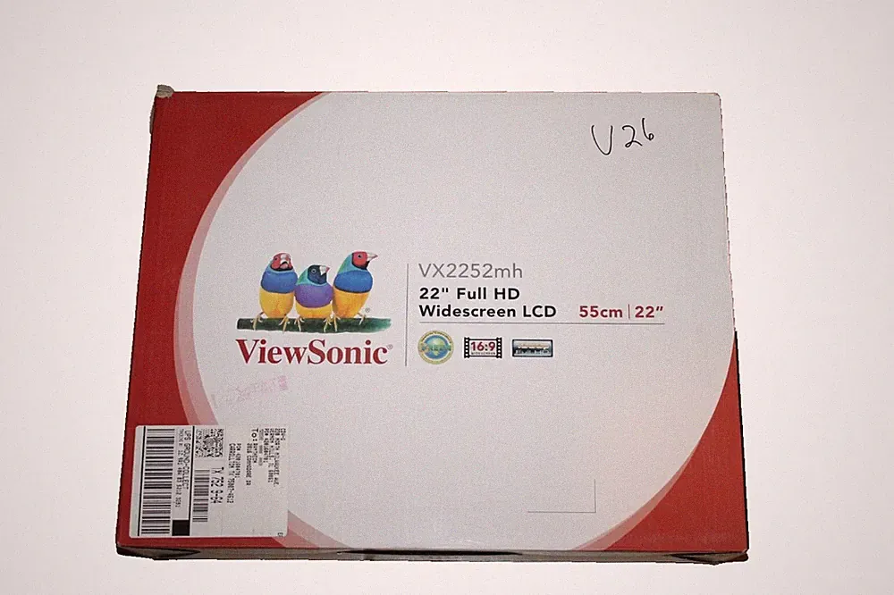 ViewSonic VX2252MH 22 Inch 2ms 60Hz 1080p Gaming Monitor with HDMI DVI and VGA I