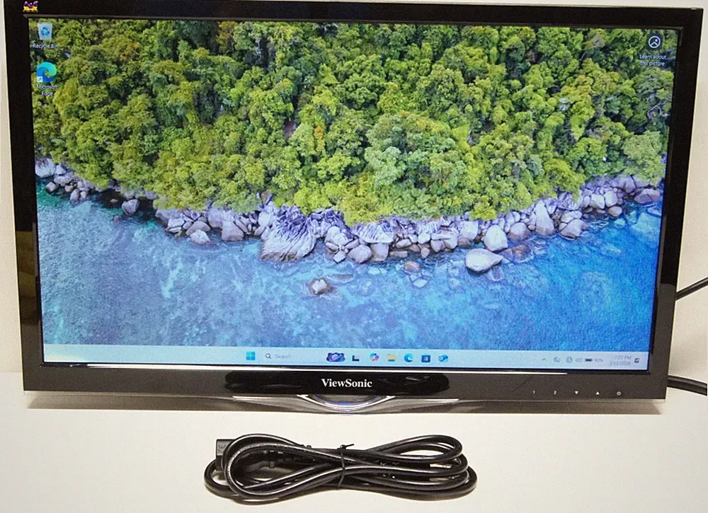 ViewSonic VX2252MH - 22" LED Display Monitor HDMI w/ Speakers No Stand