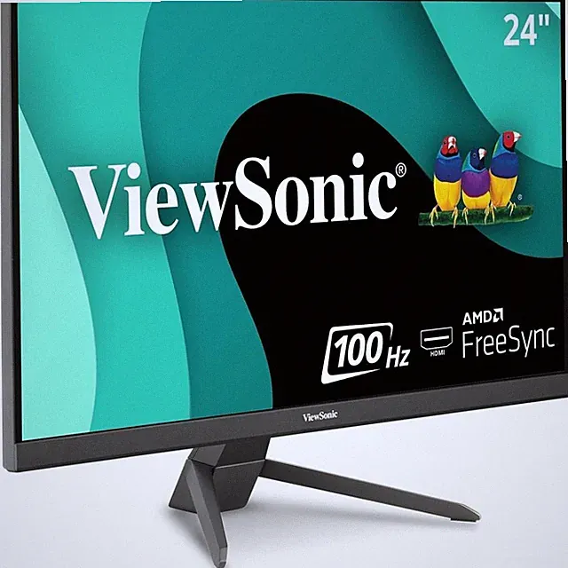 ViewSonic VX2267-MHD 22 Inch 1080p Monitor, 100Hz Refresh Rate with FreeSync for