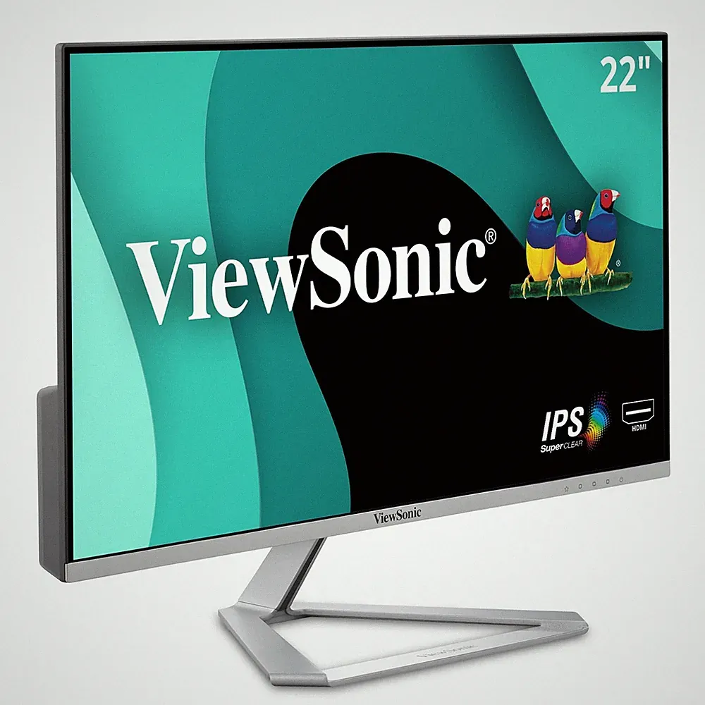 ViewSonic VX2276-SMHD 22" 1080p IPS Monitor Ultra-Thin Bezels Eye Care