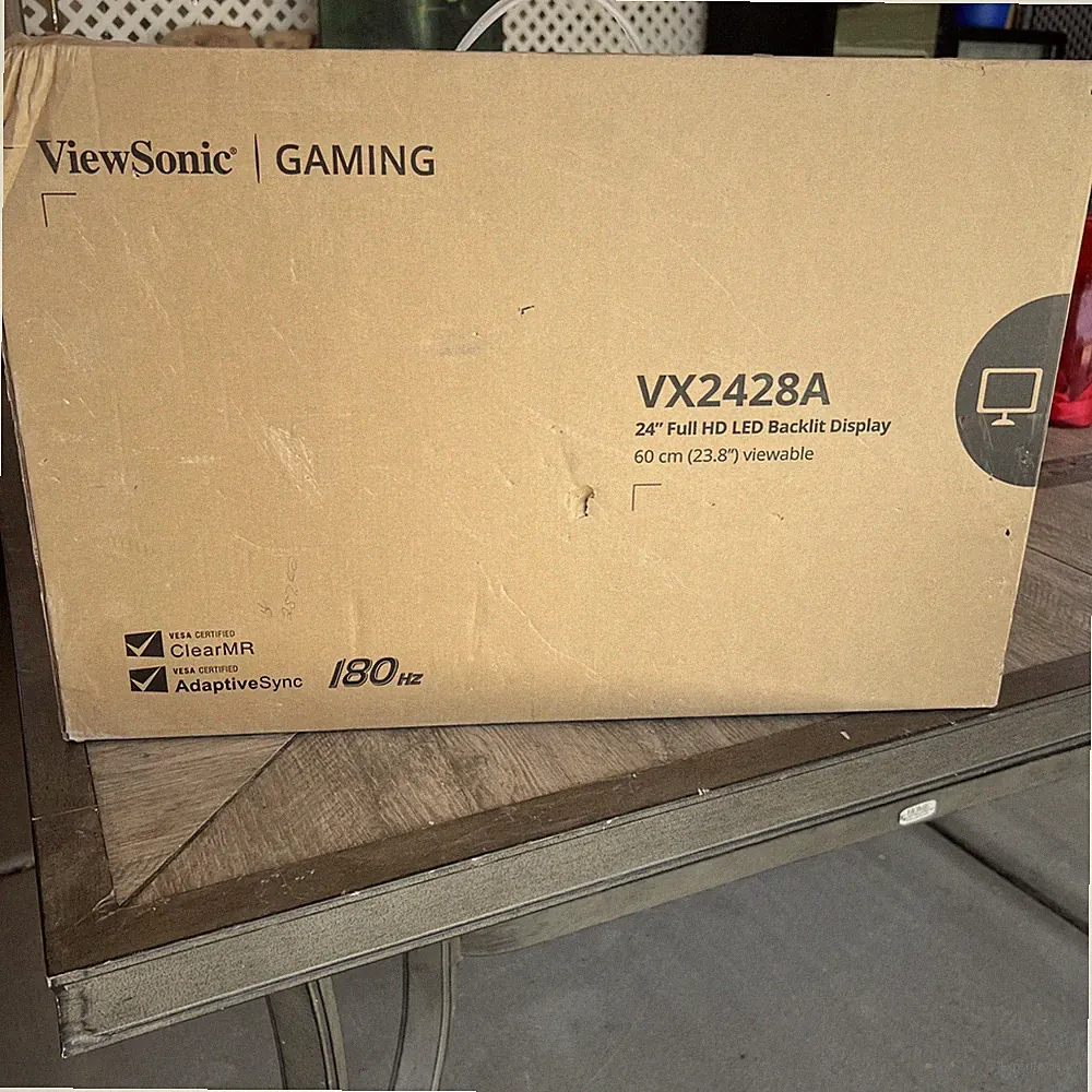 ViewSonic VX2428A 24 Inch 1080p 0.5ms 180Hz IPS Gaming Monitor with FreeSync, HD