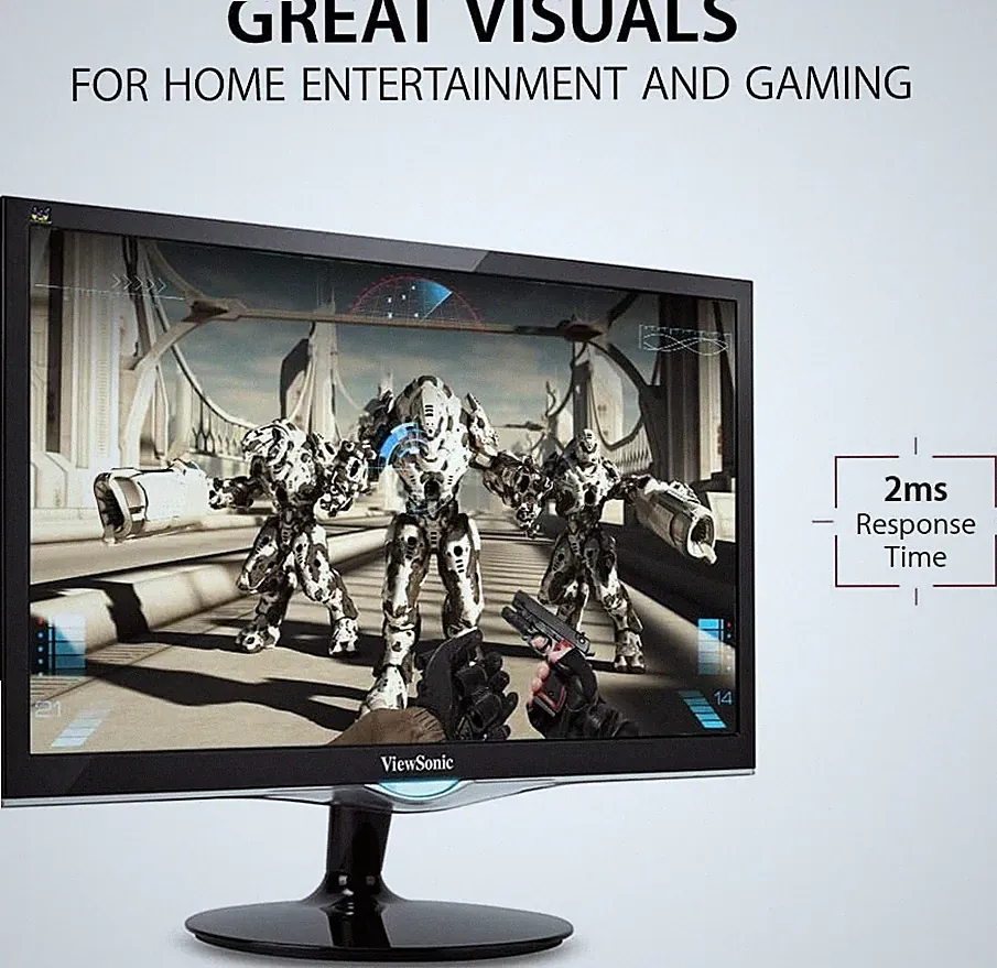 ViewSonic VX2452MH 24 Inch 2ms 60Hz 1080p Gaming Monitor