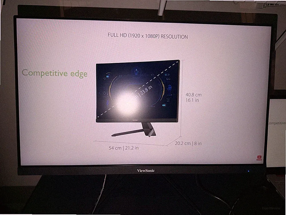 ViewSonic VX2467-MHD 24" LCD Monitor 1080p 100Hz 1ms AMD FreeSync HDMI Speakers