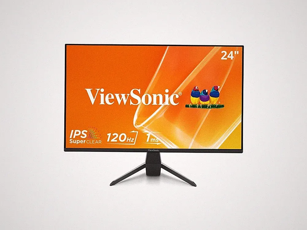 ViewSonic VX2470-MHD 24 Inch 1080p IPS Gaming Computer Monitor with 120Hz, 1ms