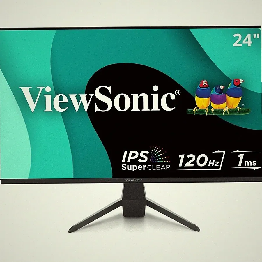 ViewSonic VX2470-MHD 24 Inch 1080p Monitor, IPS Display with 120Hz and Variable
