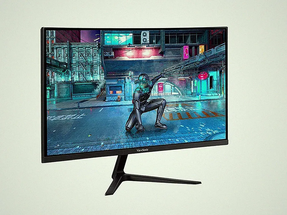 ViewSonic VX2718-2KPC-MHD 27 Inch WQHD 1440p 165Hz 1ms Curved Gaming Monitor wit