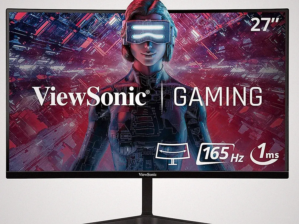 ViewSonic VX2718-PC-MHD 27 Inch Full HD 1080p 165Hz 1ms Curved Gaming Monitor