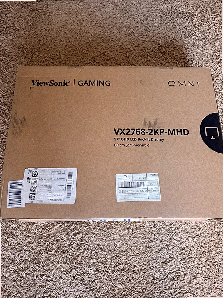 ViewSonic VX2768-2KP-MHD 27-inch 1440p FreeSync LCD IPS Monitor 144Hz