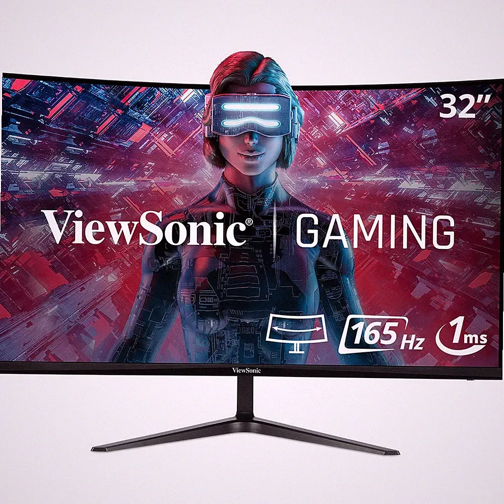Viewsonic VX3218-PC-MHD 31.5" 1920x1080 FHD 165Hz 1ms Curved Gaming Monitor