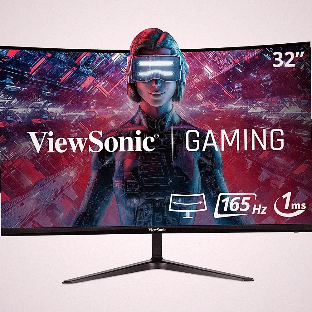Viewsonic VX3218-PC-MHD 31.5" 1920x1080 FHD 165Hz 1ms Curved Gaming Monitor