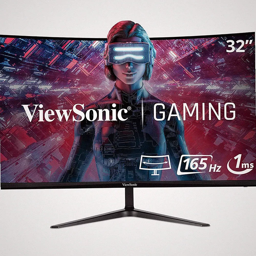 Viewsonic VX3218-PC-MHD 31.5" 1920x1080 FHD 165Hz 1ms Curved Gaming Monitor