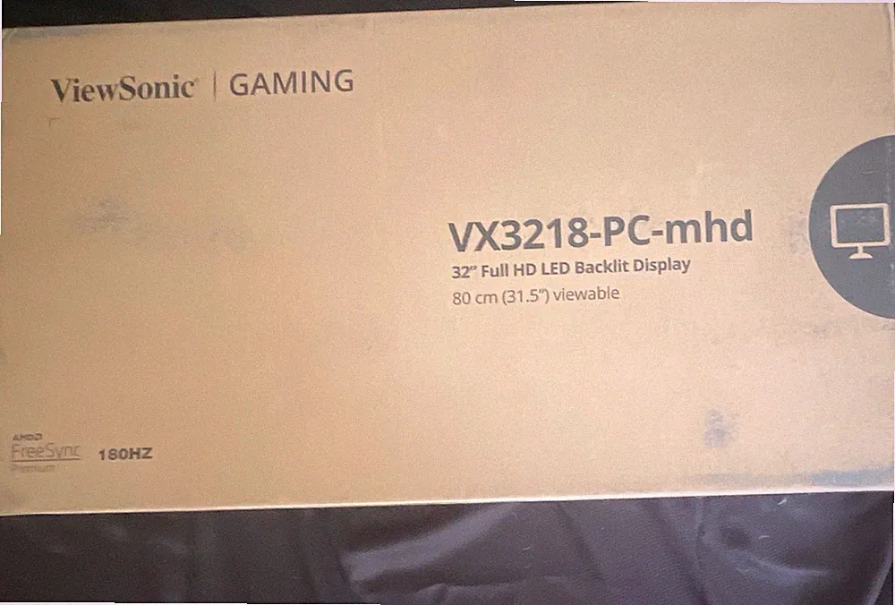 ViewSonic VX3218-PC-mhd 32" Full HD 180Hz LED Gaming Monitor FreeSync Prem